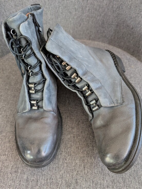 Mjus Shoes - MJUS Lace-Up Combat Boots